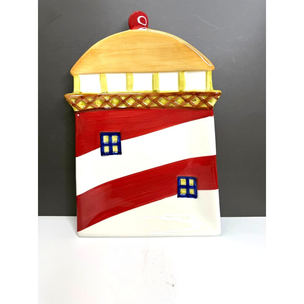 Baum Brothers Biscayne Bay Collection Hand Painted Appetizer Serving Tray